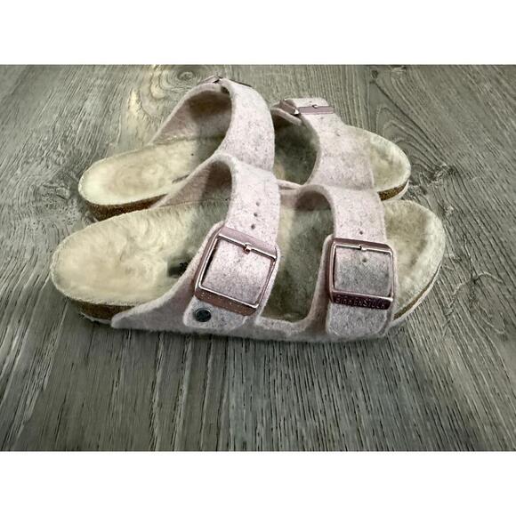 Youth Birkenstock Wool Sandals - Picture 1 of 5